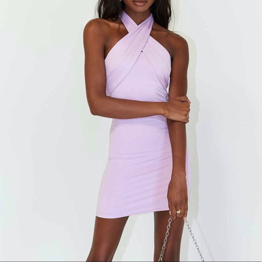Princess Polly Lilac dress size 4